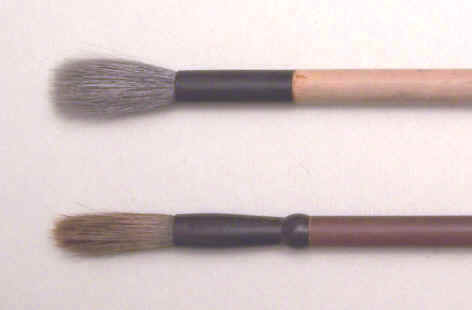 7+ Kinds of Calligraphy Brushes